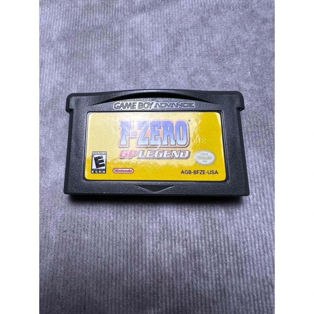 Nintendo F-Zero GP Legend Game Boy Advance Unisex Gray Authentic Racing Game